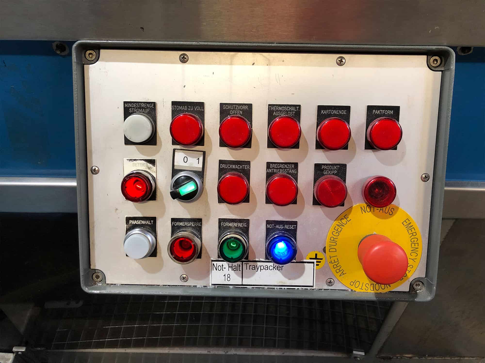 Control unit of Baumer V70/33 